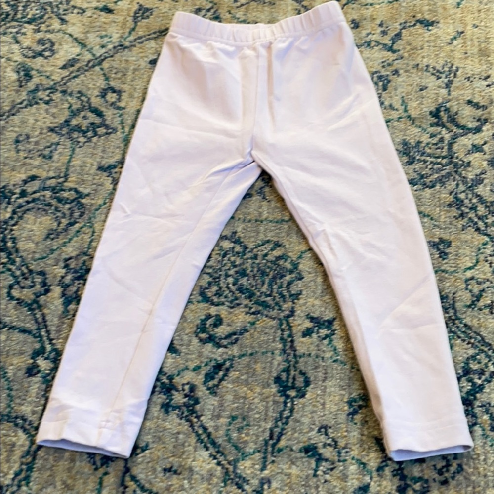 3T violet Hanna Andersson leggings